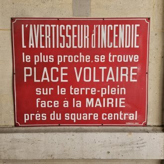 L'avertisseur d'incendie le plus proche