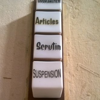 Suspension de séance
