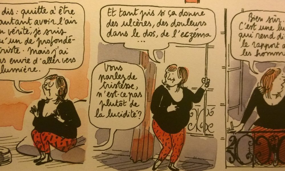 Autant avoir l'air gaie