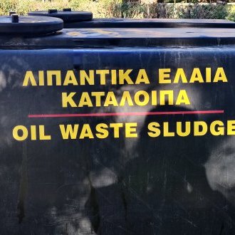 Oil waste sludge