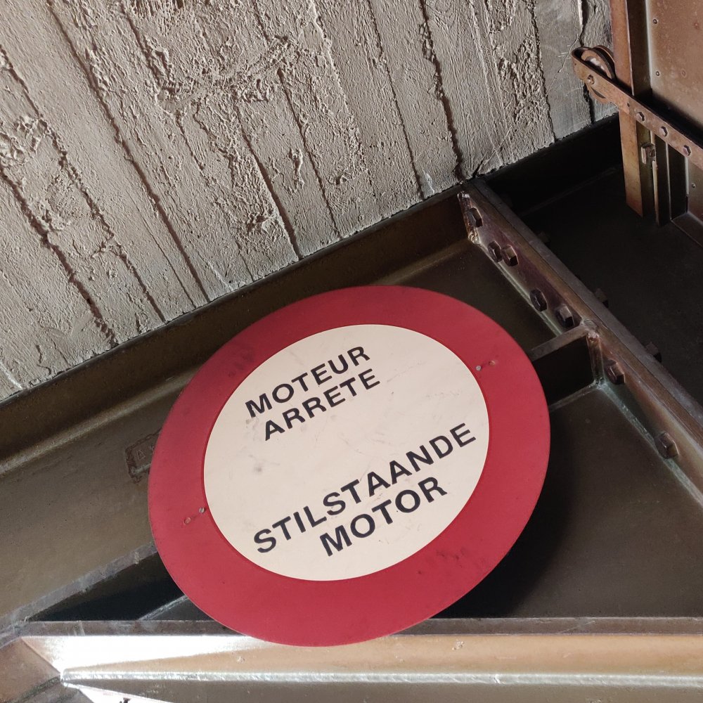 Moteur arrêté