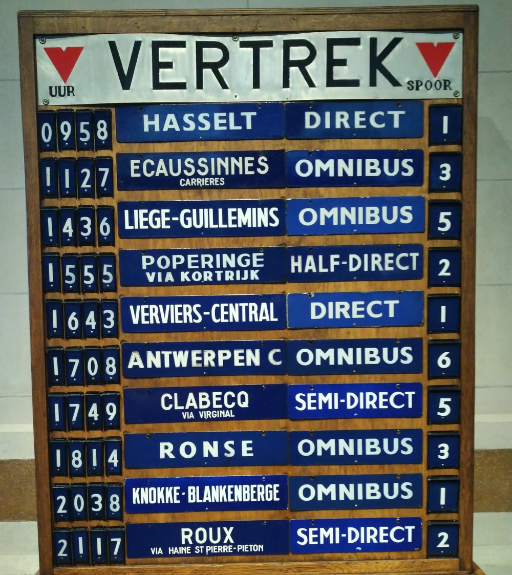 vertrek