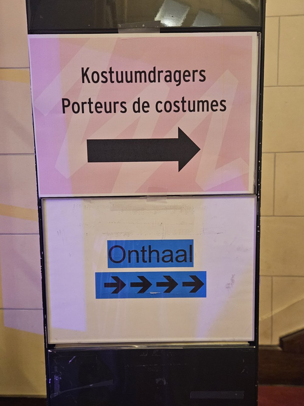 Porteurs de costumes