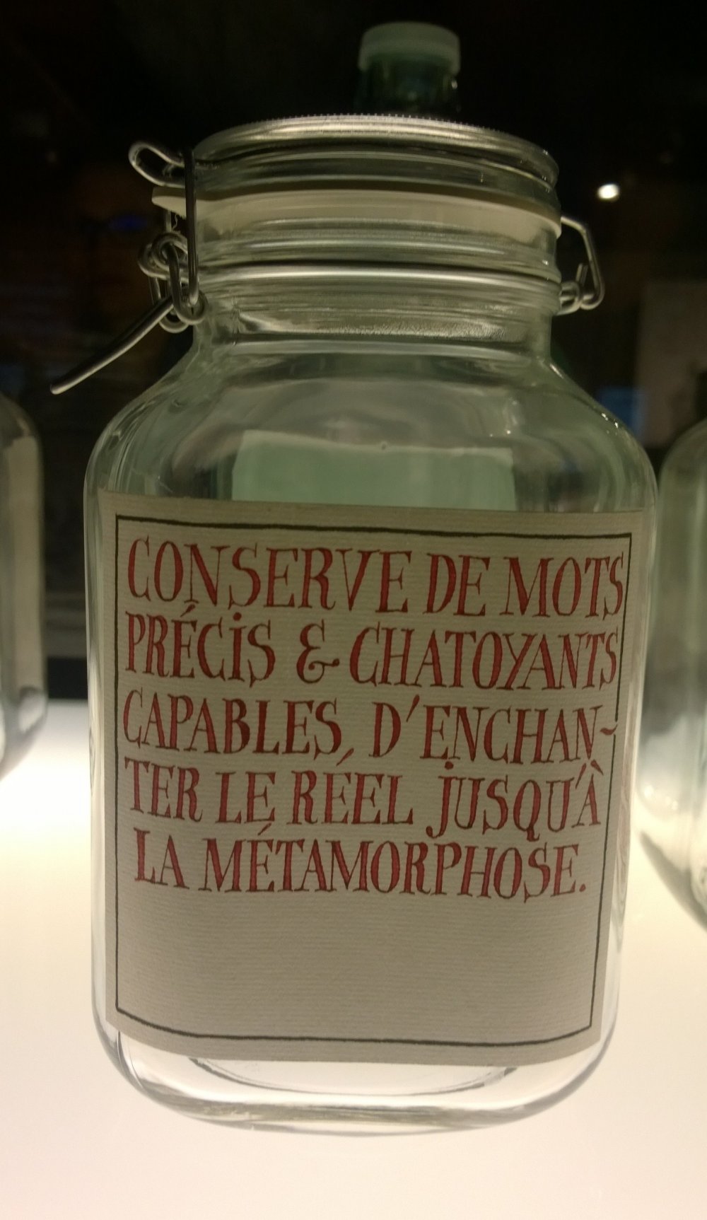 Conserve de mots 1