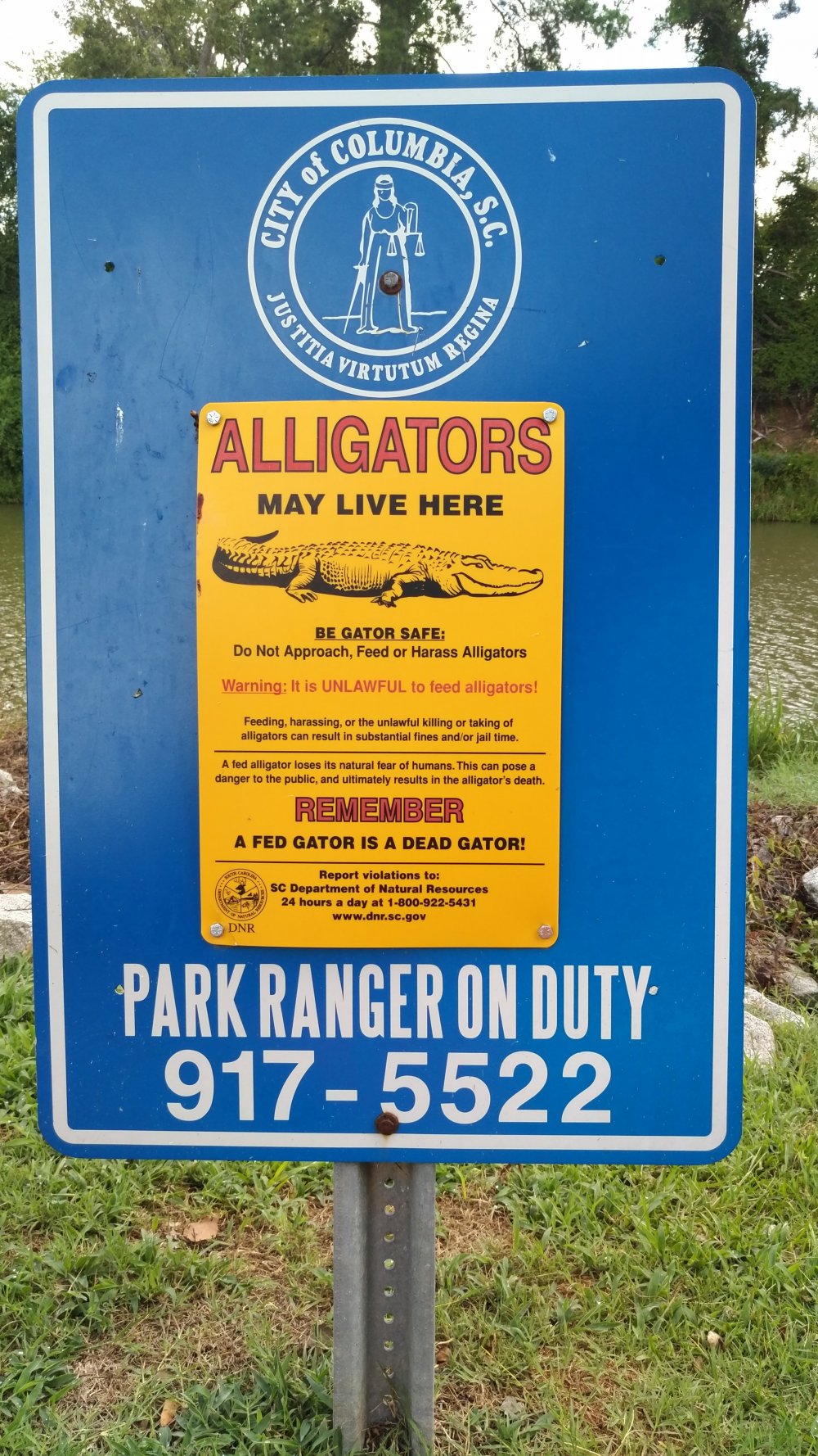 a fed gator is a dead gator
