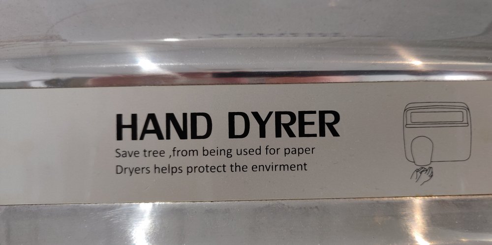 Hand dyrer