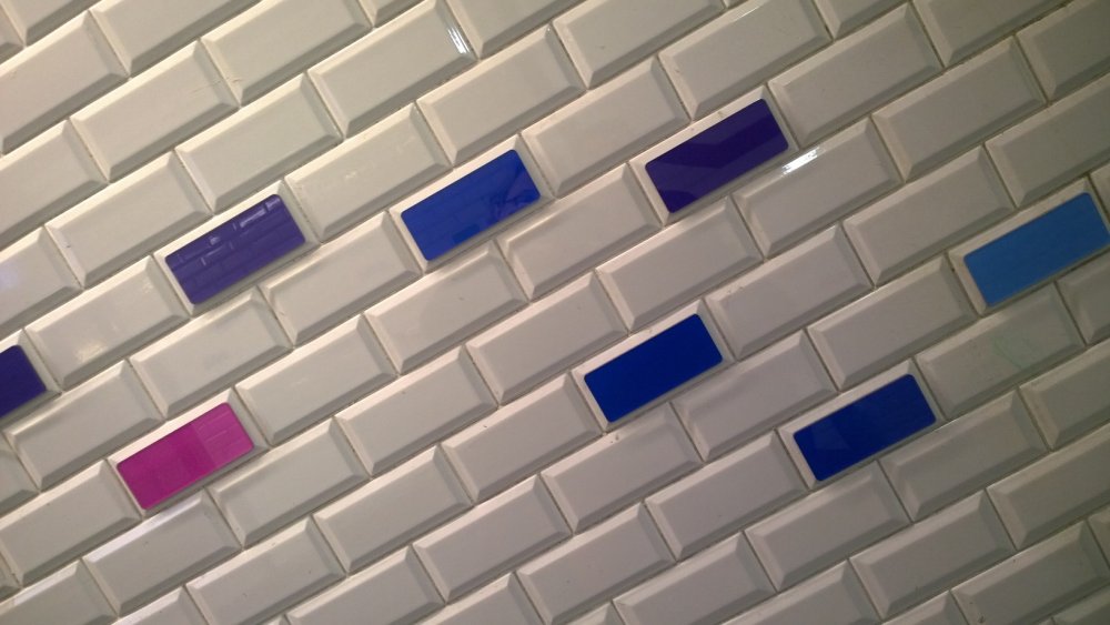 Le bleu, le rose du jour finissant